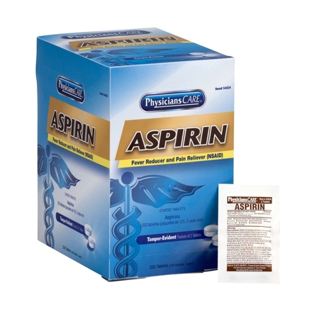 First Aid Only PhysiciansCare Aspirin 125x2/box 54034